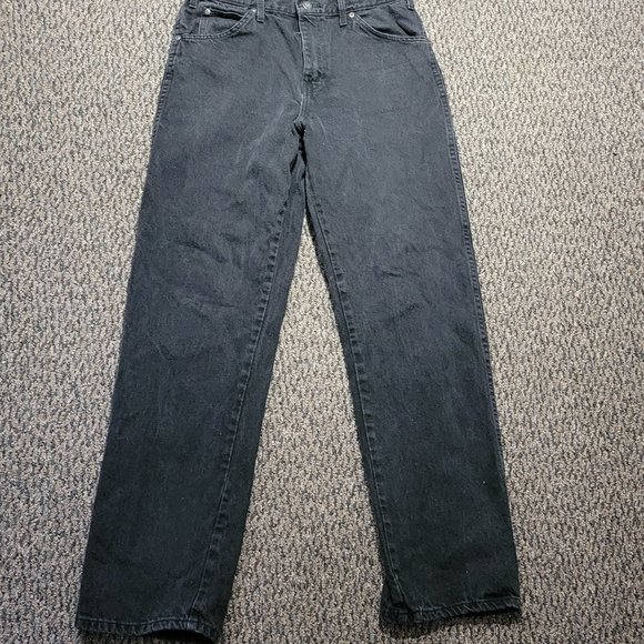 Dickies Women's  Black Jeans Size 16 High Waisted Vintage Style - Picture 9 of 16